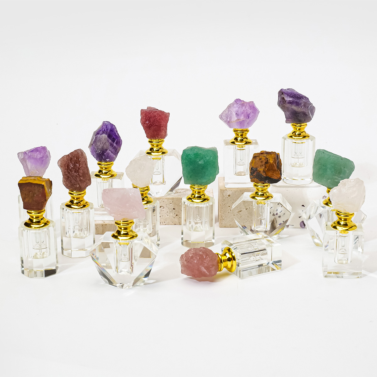 1PC Natural Amethyst Crystal C - огляд і ціна Oud Perfume Spray