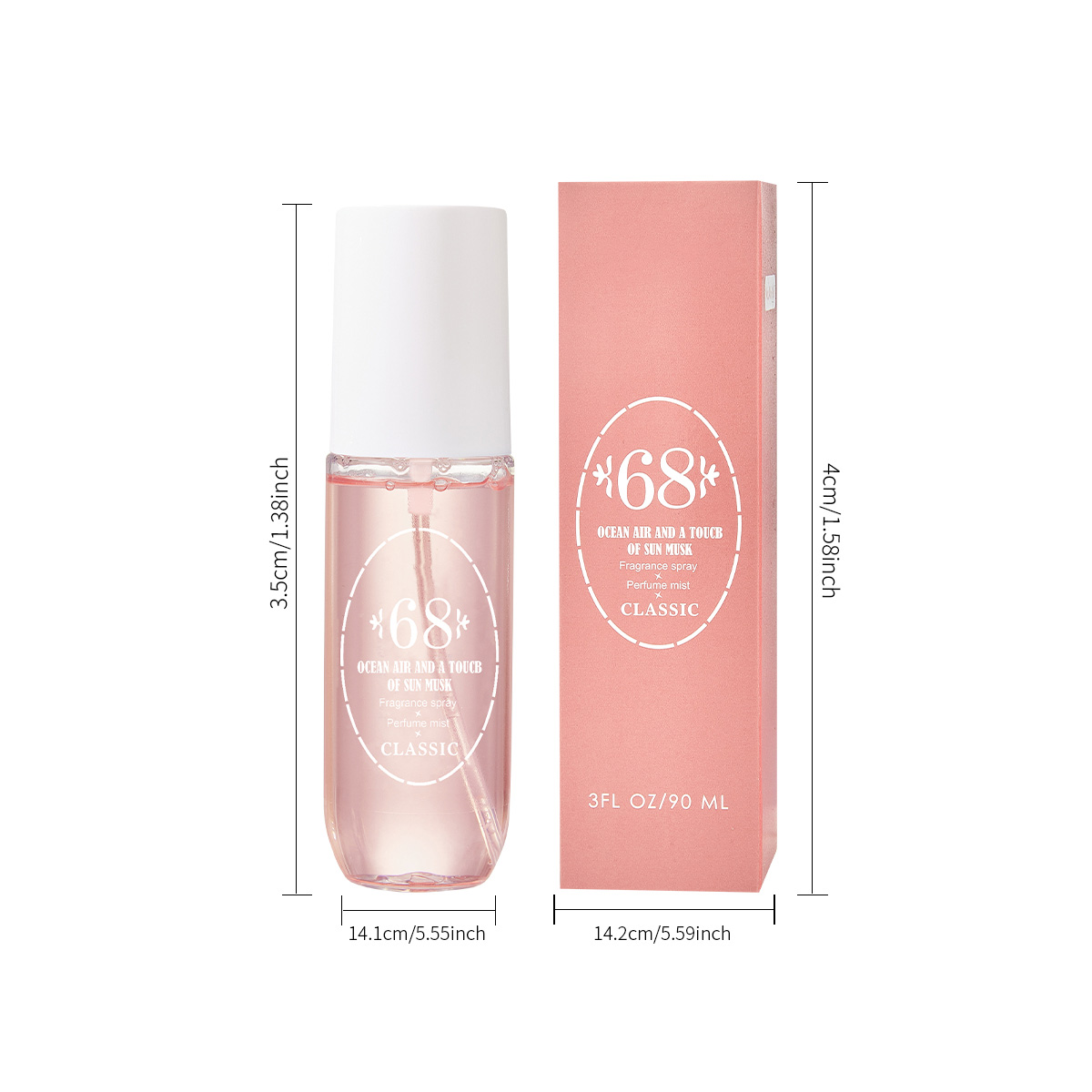 Perfume Mist Body Spray 5 Scen - огляд і ціна Perfume Fragrance Mist